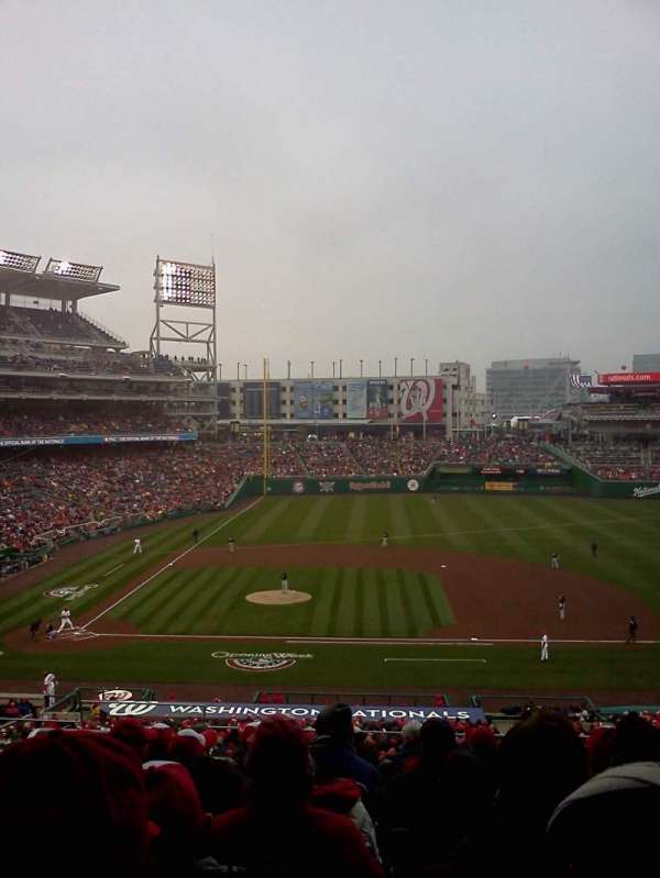 Nationals Park, section: 219, row: D, seat: 11