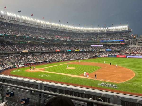 Yankee Stadium, section: 214B, row: 2, seat: 3