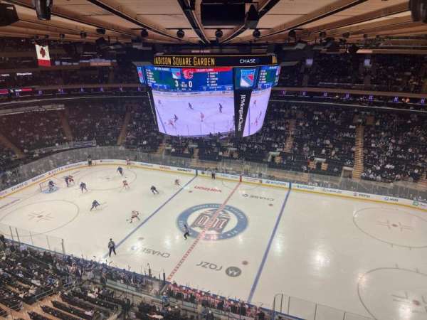 Madison Square Garden, section: 314, row: 1, seat: 11