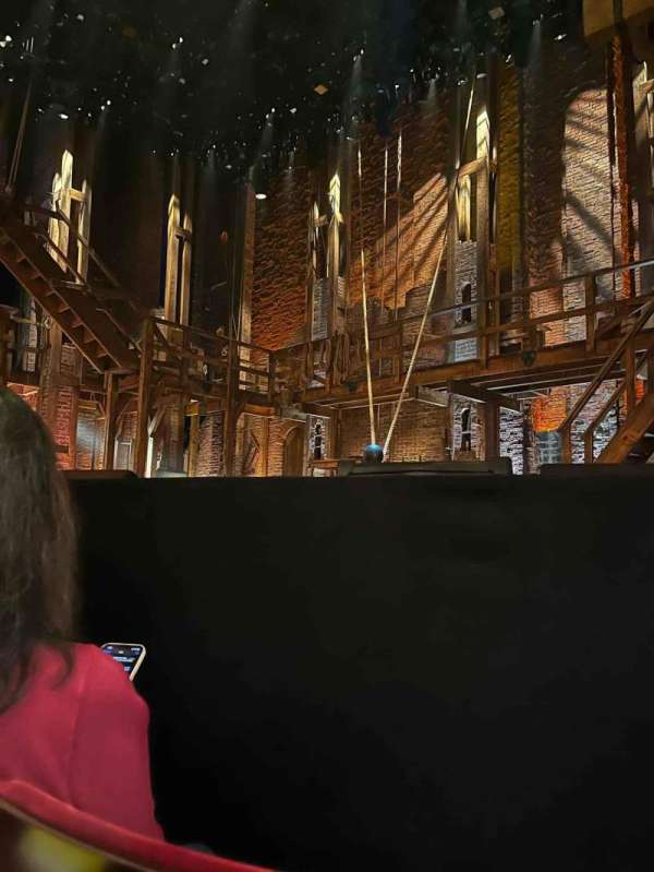 Richard Rodgers Theatre, section: Orchestra R, row: A, seat: 8