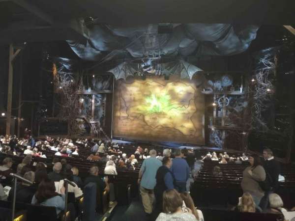 Gershwin Theatre, section: Orchestra R, row: V, seat: 4