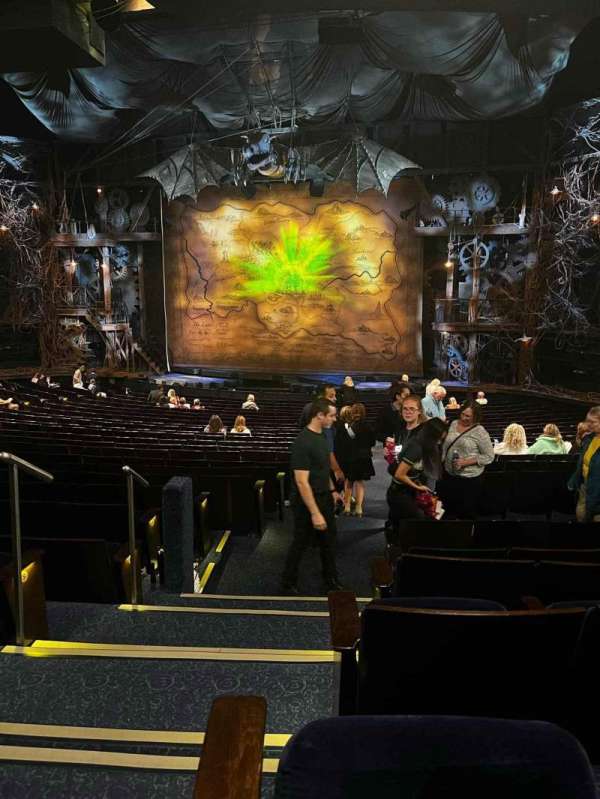 Gershwin Theatre, section: Orchestra R, row: V, seat: 2