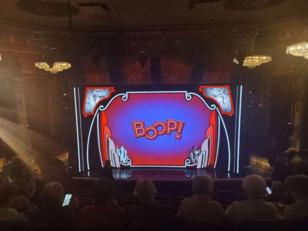 Broadhurst Theatre, section: Mezzanine C, row: K, seat: 108