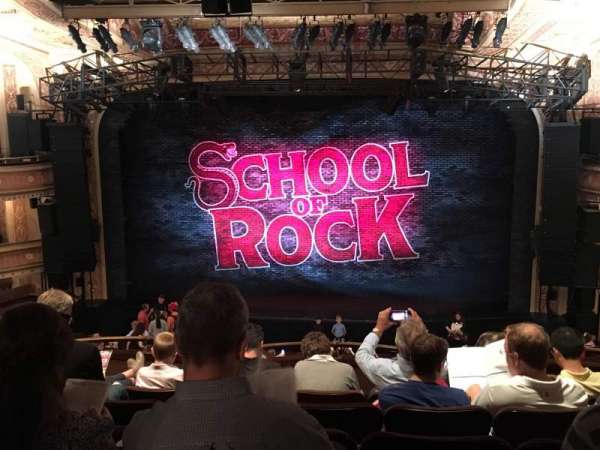 Winter Garden Theatre, section: Mezzanine RC, row: G, seat: 110