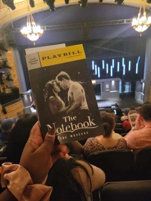 Gerald Schoenfeld Theatre, section: Mezzanine C, row: H, seat: 103