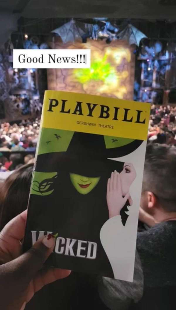 Gershwin Theatre, section: Orchestra L, row: Y, seat: 25