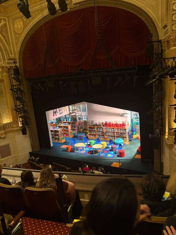 Samuel J. Friedman Theatre, section: Mezzanine R, row: B, seat: 4