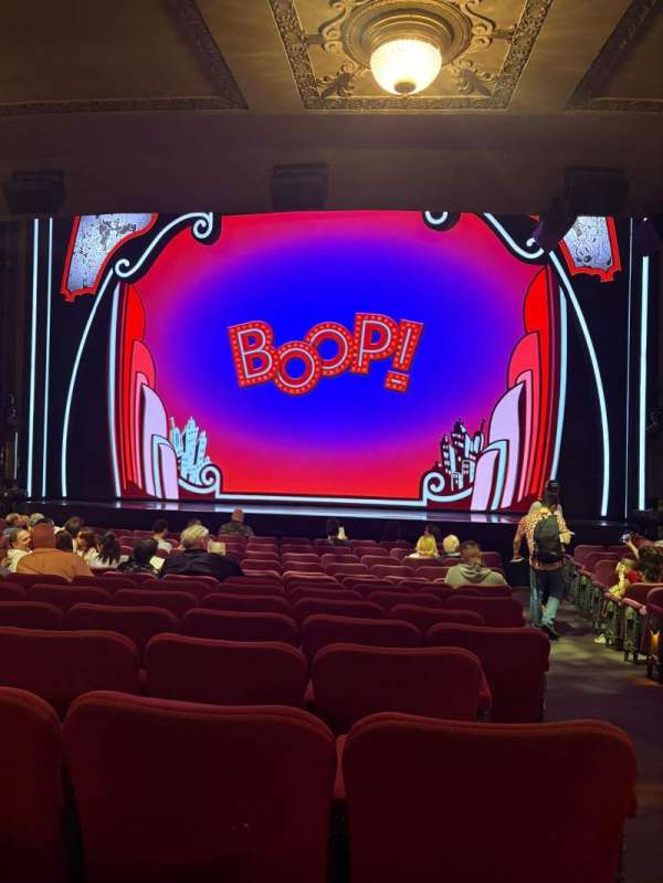 Broadhurst Theatre, section: Orchestra C, row: O, seat: 114