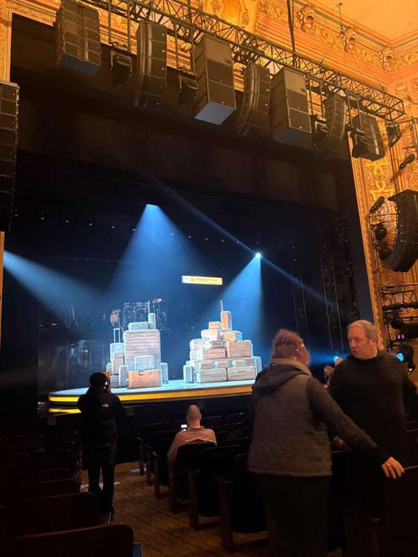 Longacre Theatre, section: Orchestra L, row: L, seat: 4