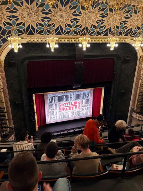 Mainstage at the New York City Center, section: Balcony, row: F, seat: 119