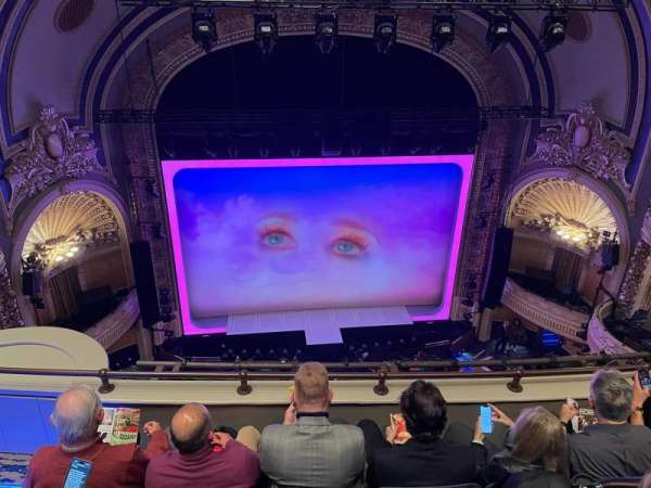 Palace Theatre, Broadway, section: Balcony C, row: D, seat: 103
