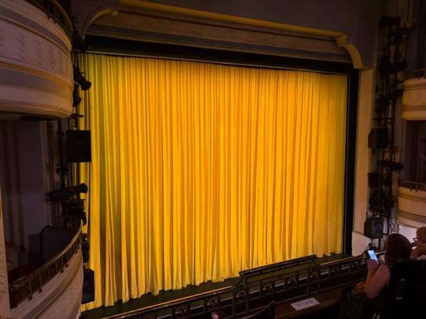 Fortune Theatre, section: Dress Circle, row: D, seat: 3