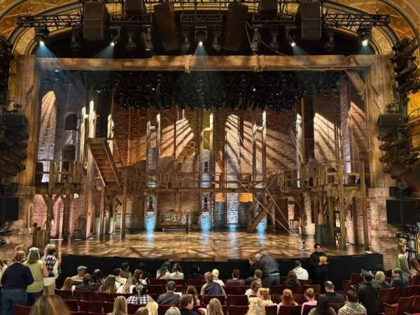 Richard Rodgers Theatre, section: Orchestra C, row: M, seat: 105
