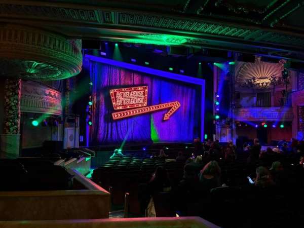 Palace Theatre, Broadway, section: Orchestra L, row: R, seat: 3