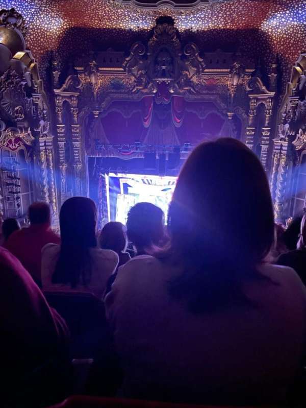 Ohio Theatre, Columbus, section: Mezzanine C, row: I, seat: 107