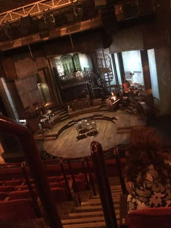 Walter Kerr Theatre, section: Mezzanine R, row: G, seat: 2