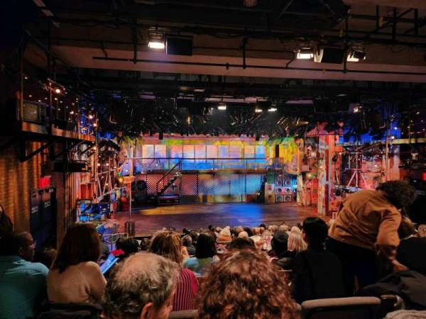 The Newman Theater at The Public Theater, section: Orchestra, row: O, seat: 16