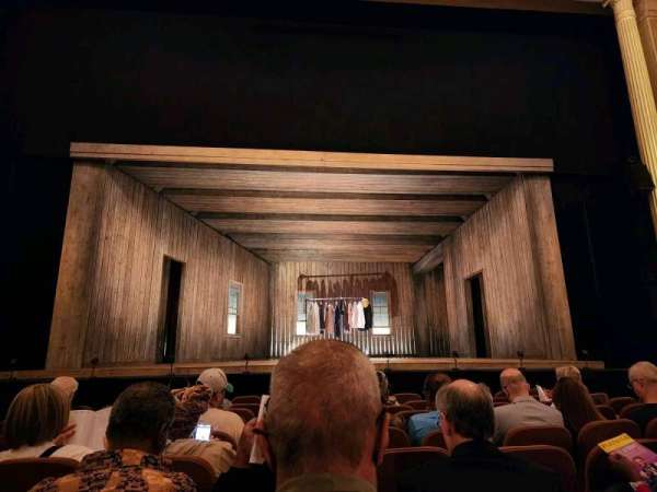 Music Box Theatre, section: Orchestra C, row: H, seat: 108