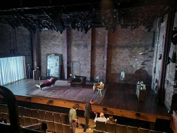 Minetta Lane Theatre, section: Mezzanine R, row: AA, seat: 1