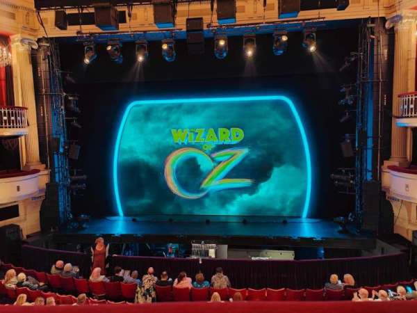 Birmingham Hippodrome, section: Circle, row: A, seat: 23