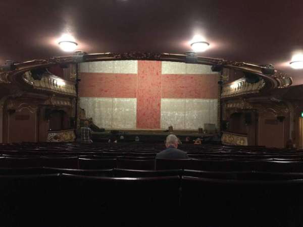 Apollo Theatre, section: Stalls, row: X, seat: 12