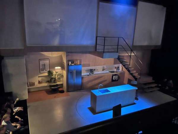 Donmar Warehouse, section: Circle, row: A, seat: 32
