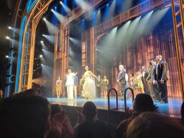 Broadway Theatre - 53rd Street, section: Orchestra R, row: D, seat: 9