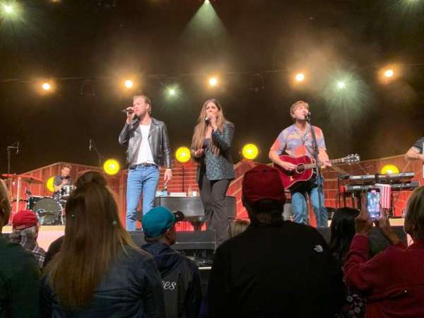 Toyota Oakdale Theatre, section: 102, row: D, seat: 10