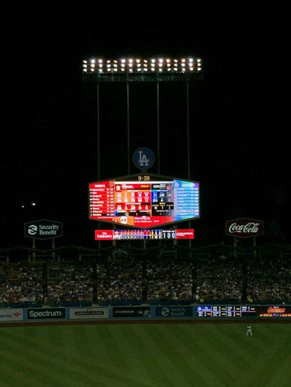 Dodger Stadium, section: 9RS, row: L, seat: 15