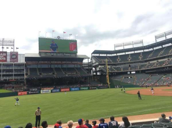 Globe Life Park in Arlington, section: 13, row: 11, seat: 5
