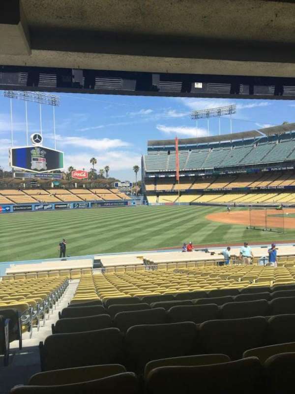 Dodger Stadium, section: 41FD, row: W, seat: 8