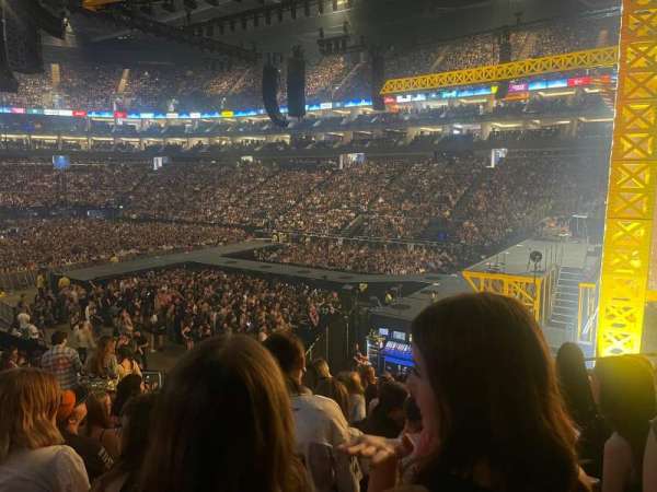 The O2, London, section: 113, row: U, seat: 418