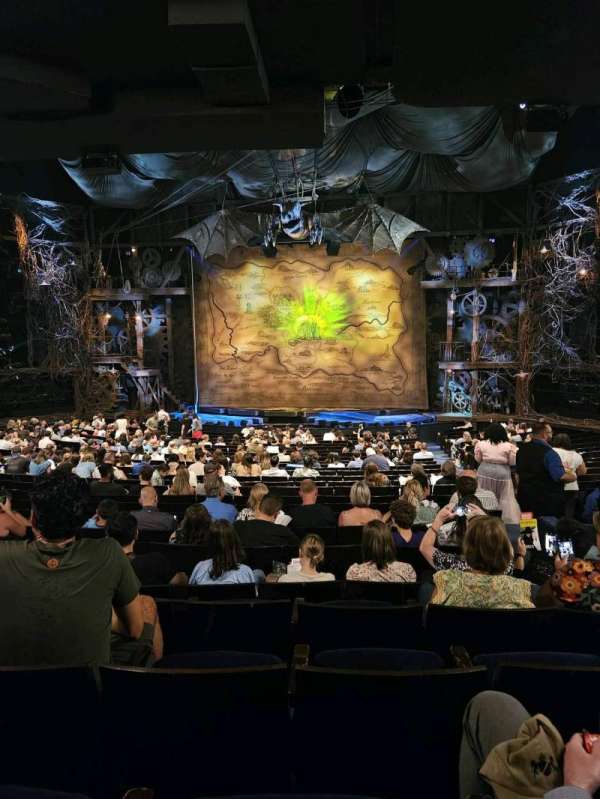 Gershwin Theatre, section: Orchestra C, row: V, seat: 116