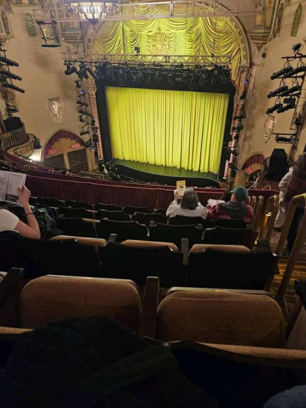 John Golden Theatre, section: Rear Mezzanine R, row: F, seat: 124