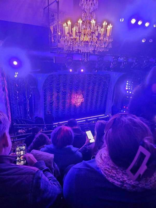 Lunt-Fontanne Theatre, section: Middle Mezzanine L, row: E, seat: 5