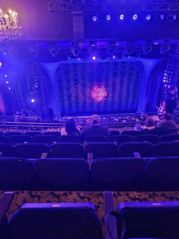 Lunt-Fontanne Theatre, section: Middle Mezzanine LC, row: F, seat: 111