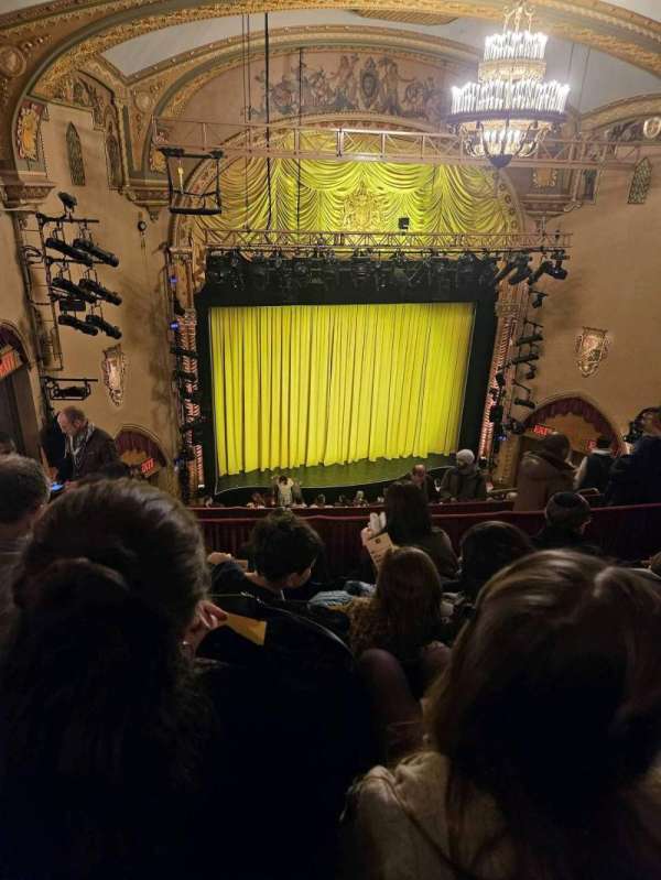 John Golden Theatre, section: Rear Mezzanine L, row: E, seat: 121