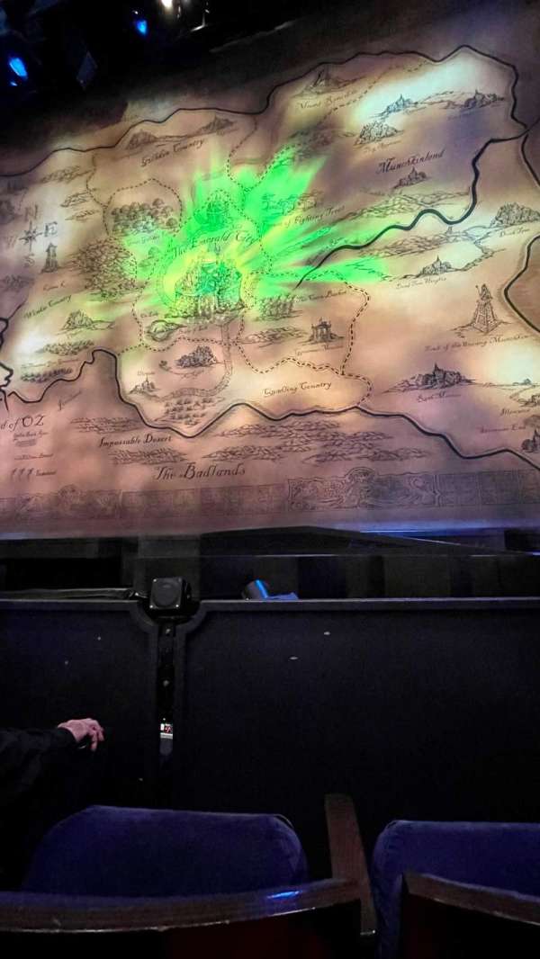 Gershwin Theatre, section: Orchestra C, row: CC, seat: 114