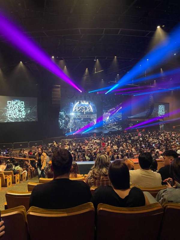 James L. Knight Center, section: 112, row: P, seat: 1