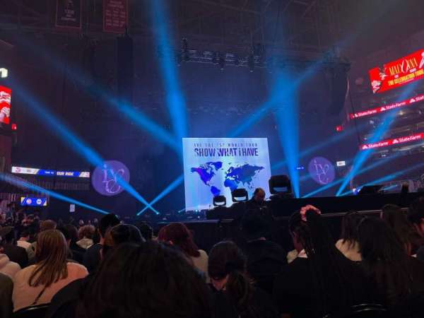 State Farm Arena, section: Floor 3, row: W, seat: 9