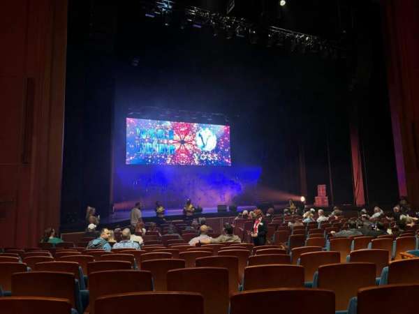 Au-Rene Theatre at the Broward Center, section: Orchestra L, row: R, seat: 13