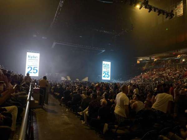 Kaseya Center, section: 107, row: 4, seat: 2