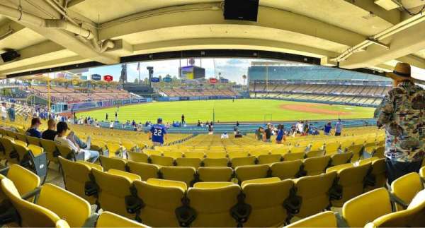 Dodger Stadium, section: 41FD, row: X, seat: 5