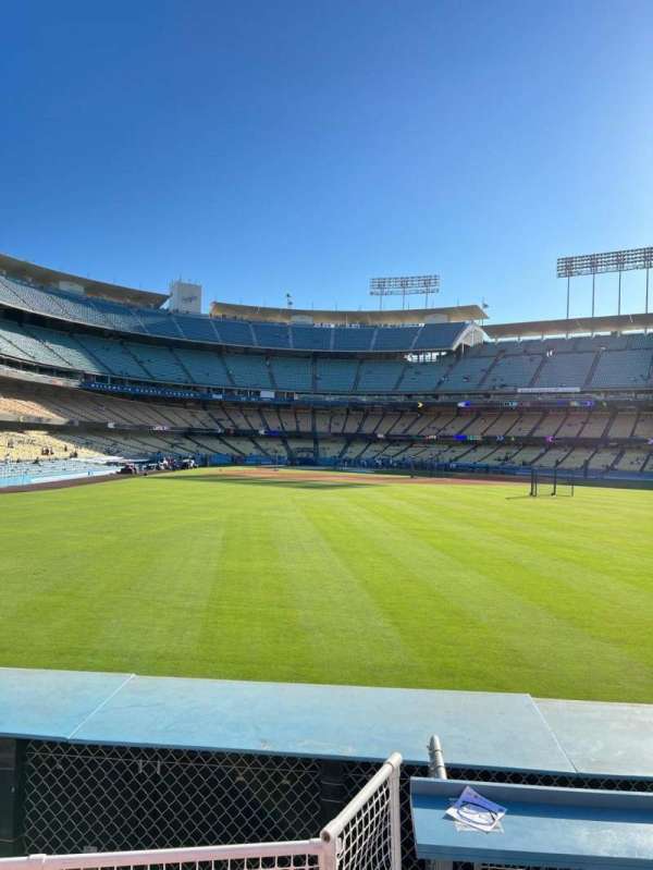 Dodger Stadium, section: 306PR, row: A, seat: 3