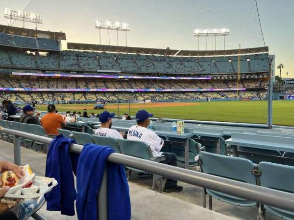 Dodger Stadium, section: 42FD, row: A, seat: 1