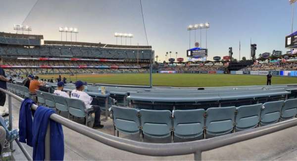Dodger Stadium, section: 42FD, row: A, seat: 1