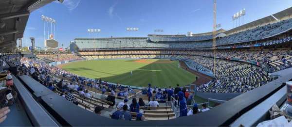 Dodger Stadium, section: 301PL, row: W, seat: 4