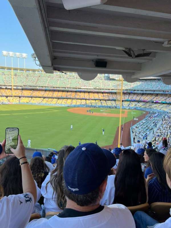 Dodger Stadium, section: 167LG, row: V, seat: 10