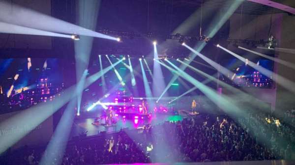 YouTube Theater, section: 202, row: A, seat: 20