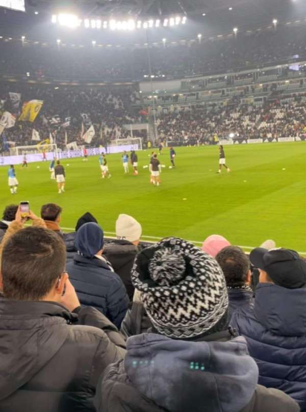 Allianz Stadium, Turin, section: 114, row: 3, seat: 16